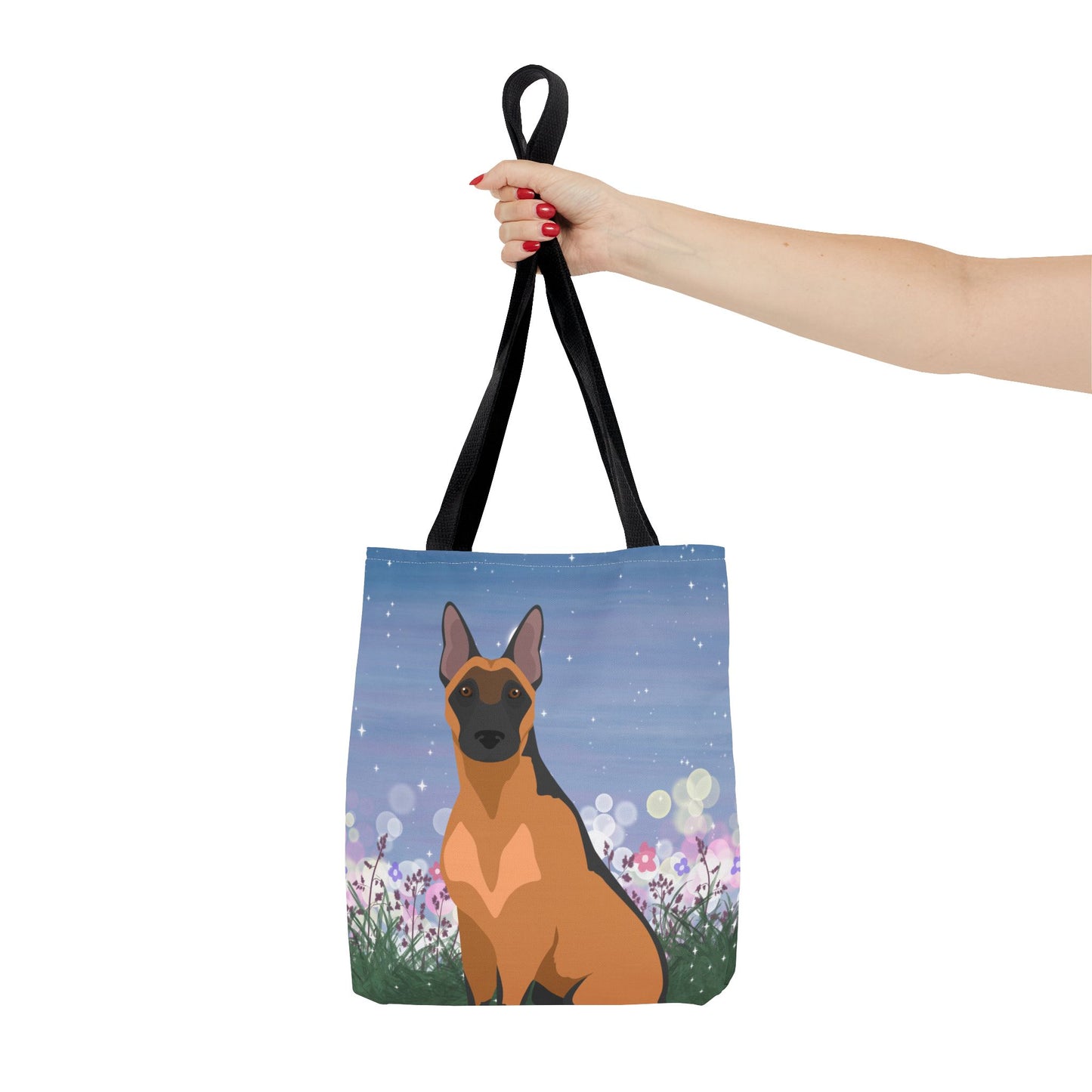 Belgian Malinois Dog Tote Bag 13x13