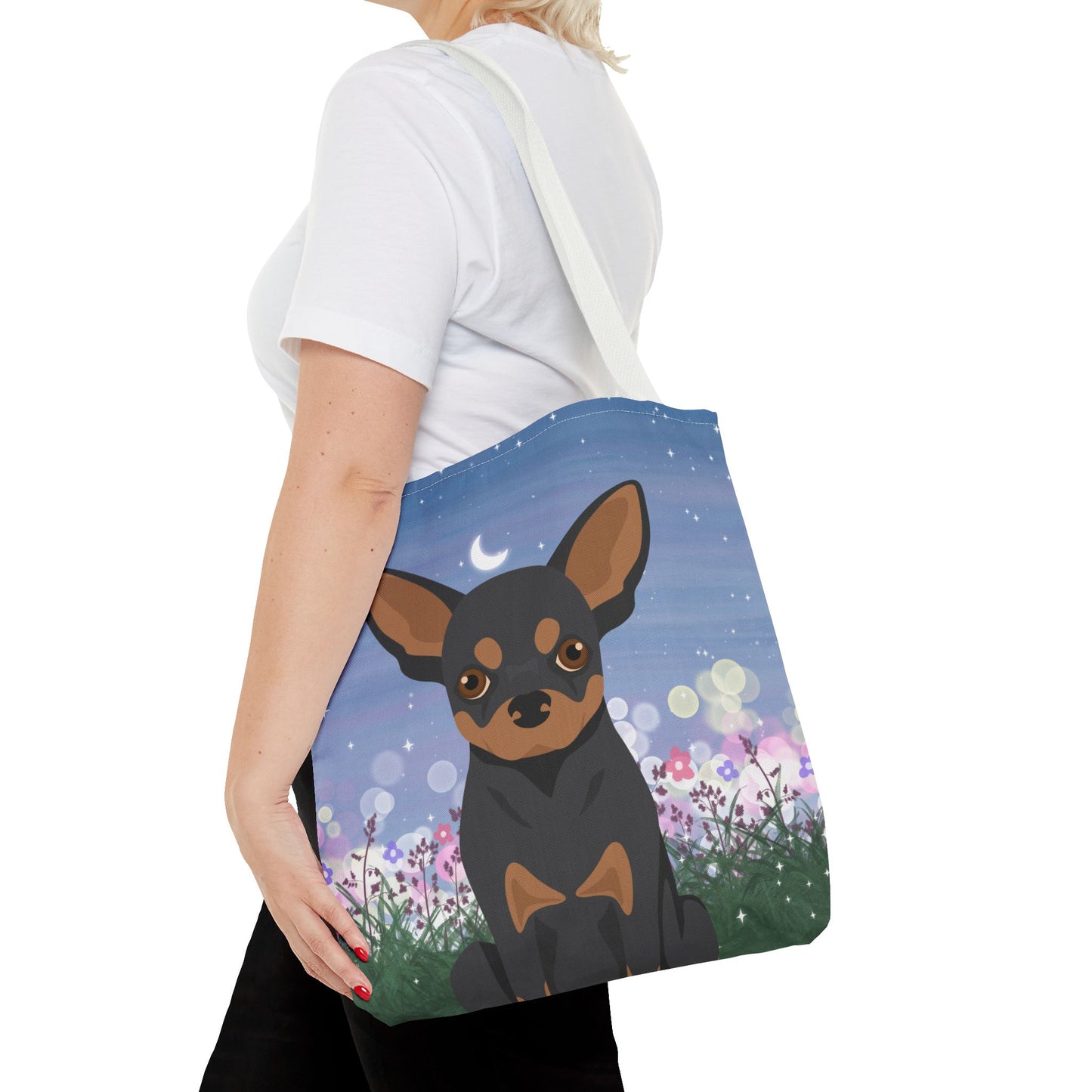 Chihuahua Dog Tote Bag 16x16
