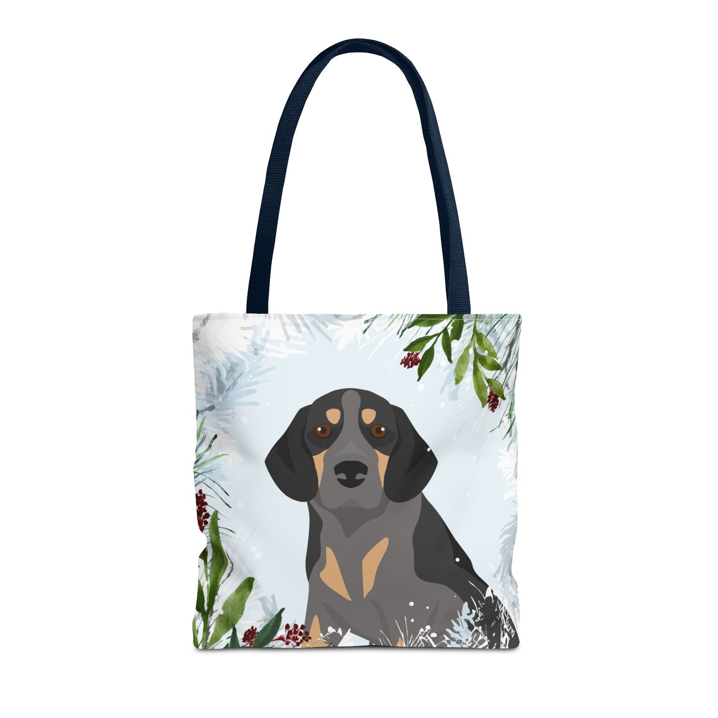 Beagle Dog Christmas Holiday Tote Bag 16x16