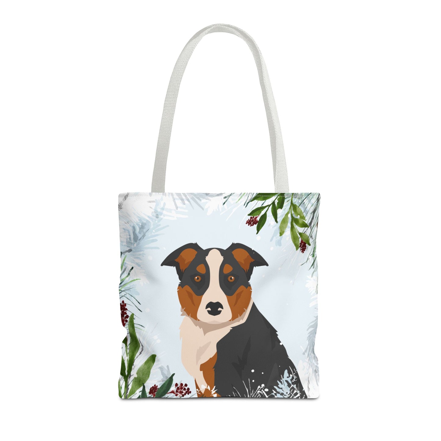 McNab Dog Christmas Holiday Tote Bag 16x16