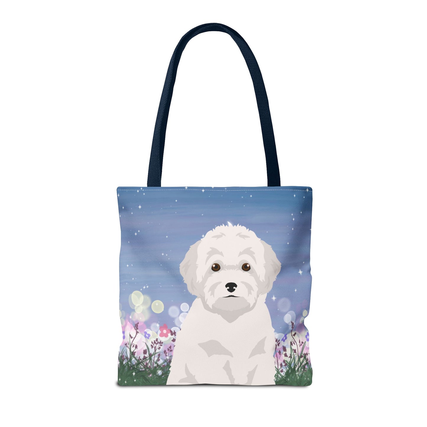 Toy Poodle Dog Tote Bag 16x16