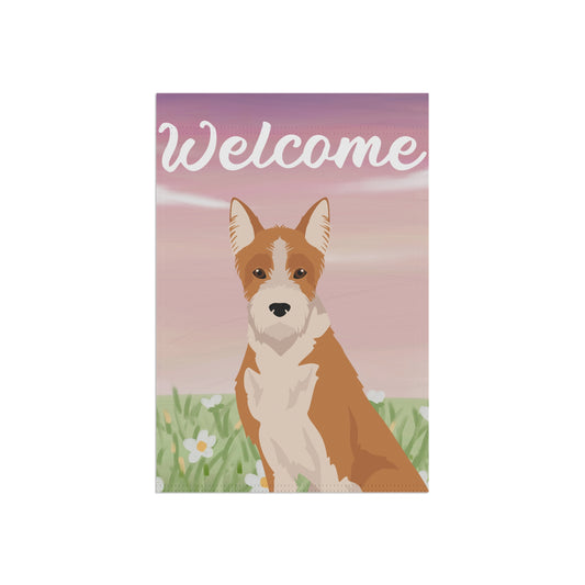 Portuguese Podengo Dog Welcome Garden Flag