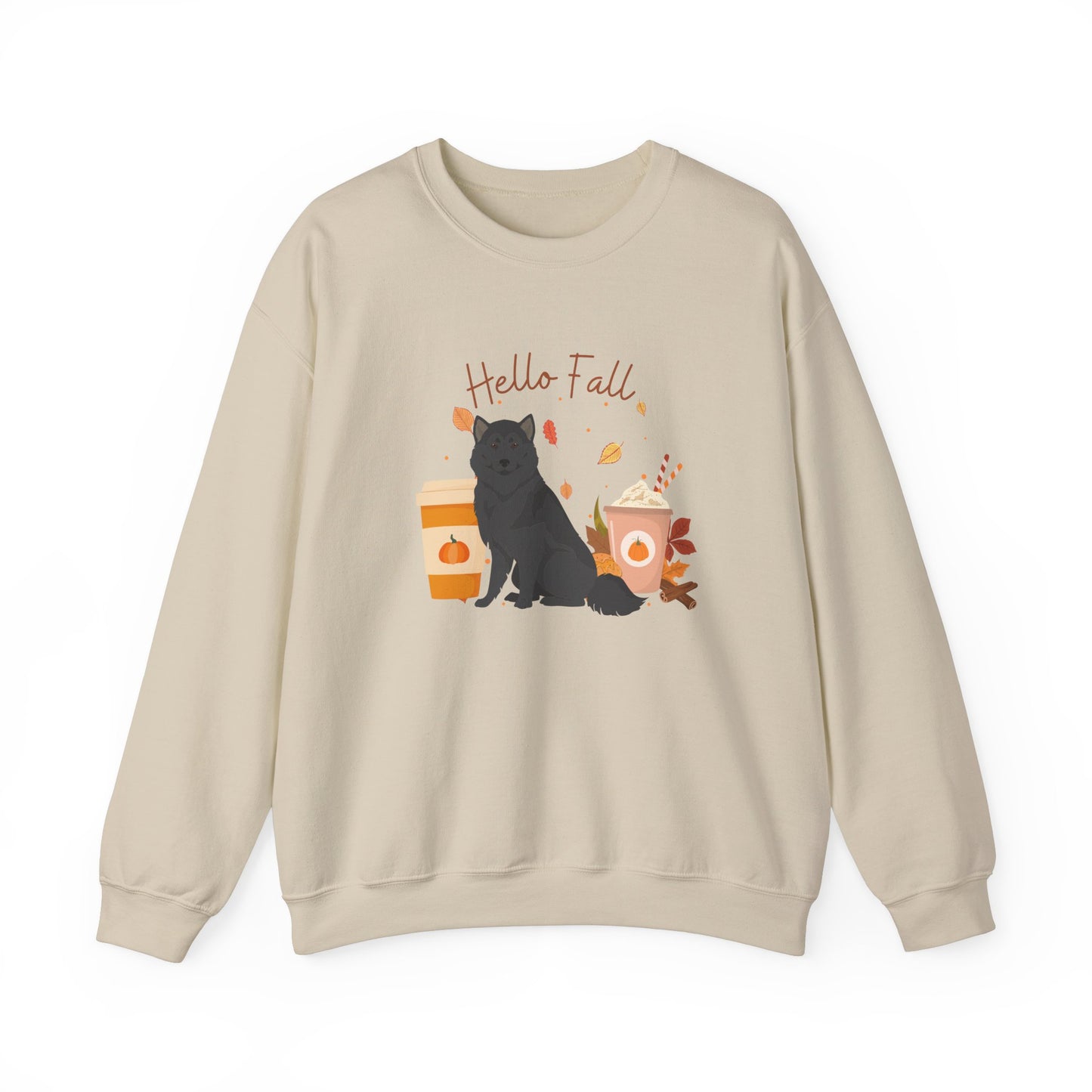 Greenland Dog Fall Halloween Unisex Heavy Blend Crewneck Sweatshirt