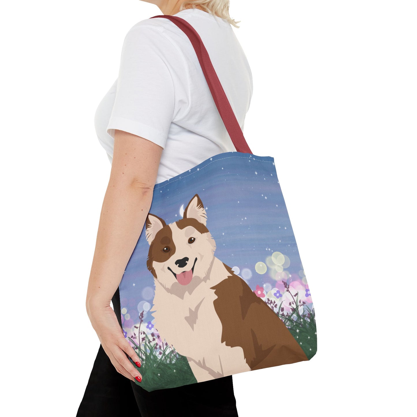 Elo Dog Tote Bag 16x16