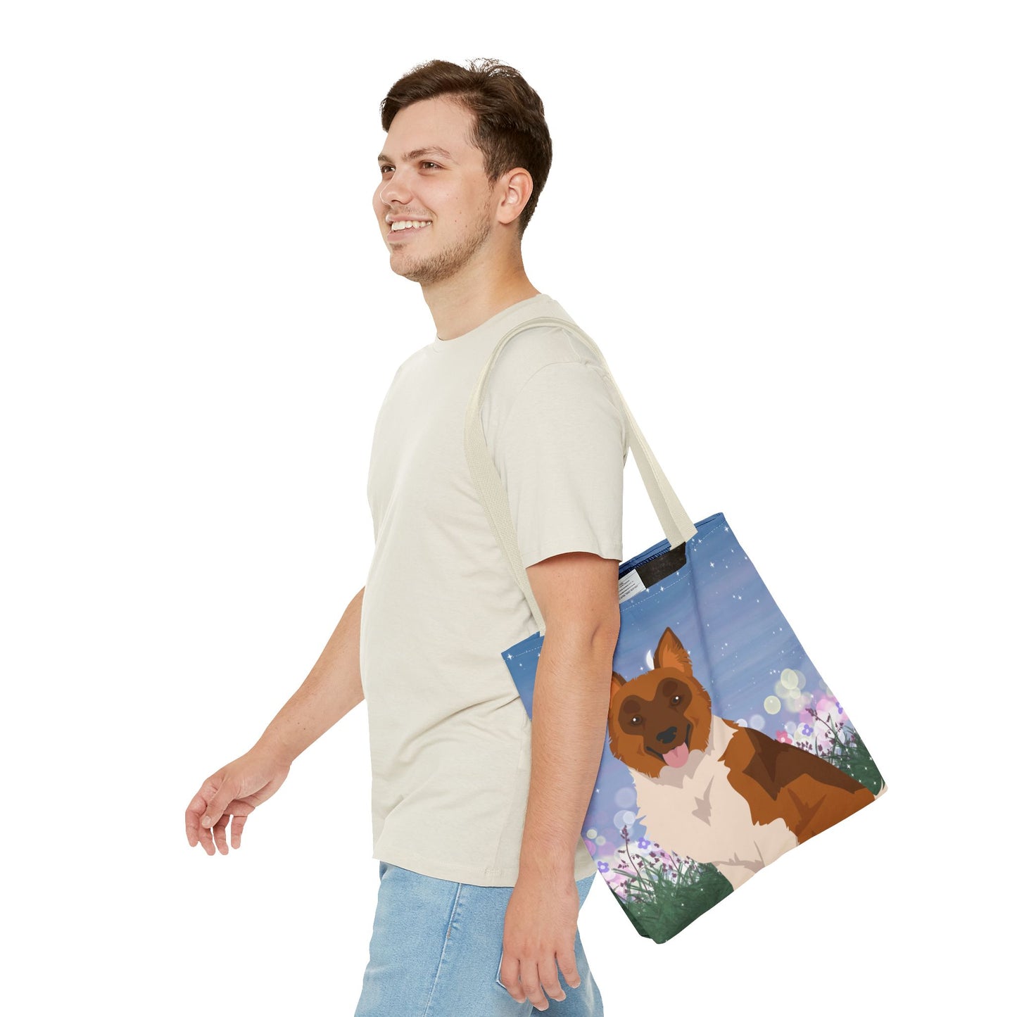 Elo Dog Tote Bag 16x16
