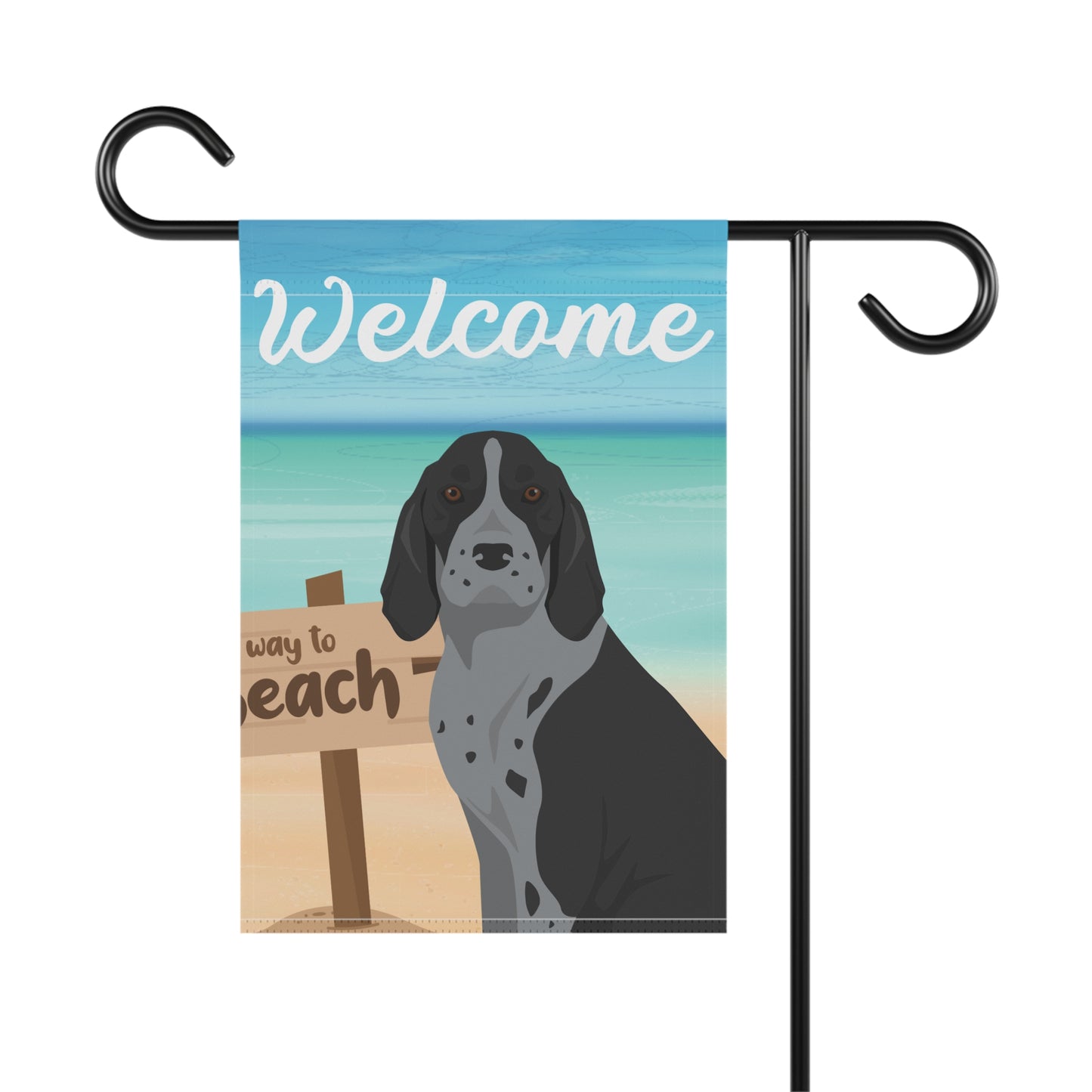 American English Coonhound Dog Garden Flag