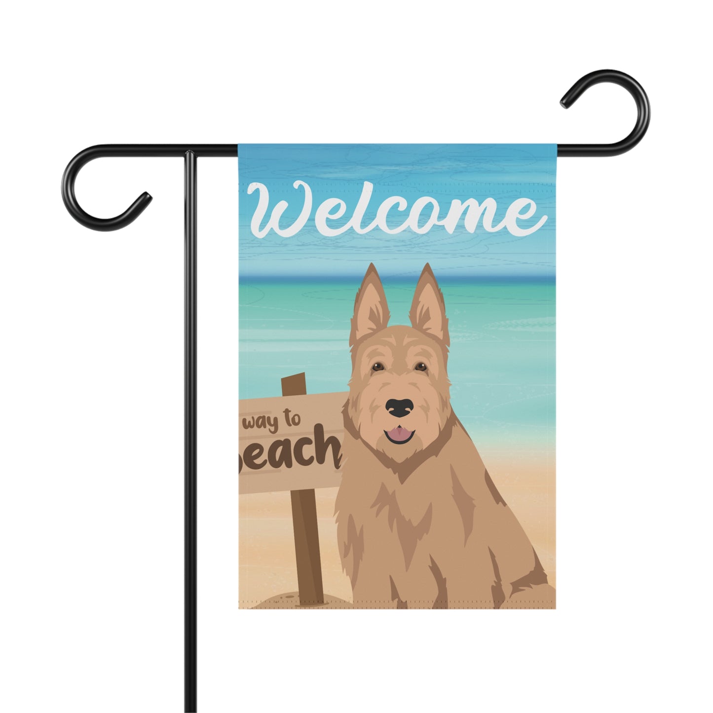 Berger Picard Dog Garden Flag