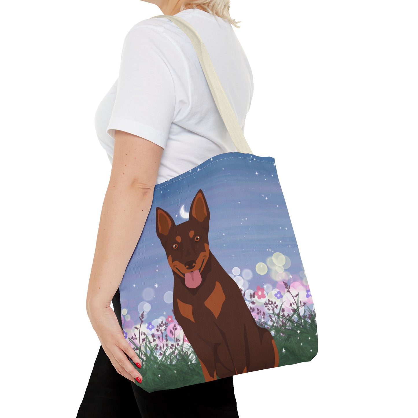 Australian Kelpie Dog Tote Bag 16x16
