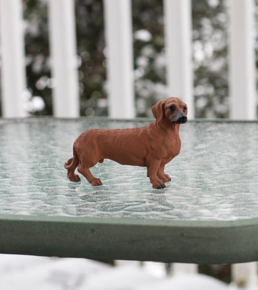 Dachshund Dog Figurine