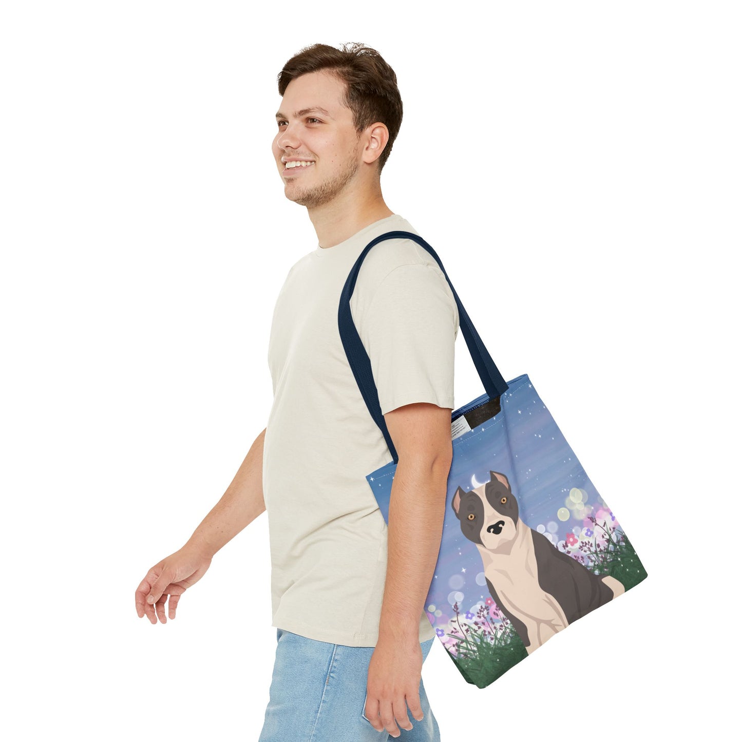 American Staffordshire Terrier Dog Tote Bag 16x16