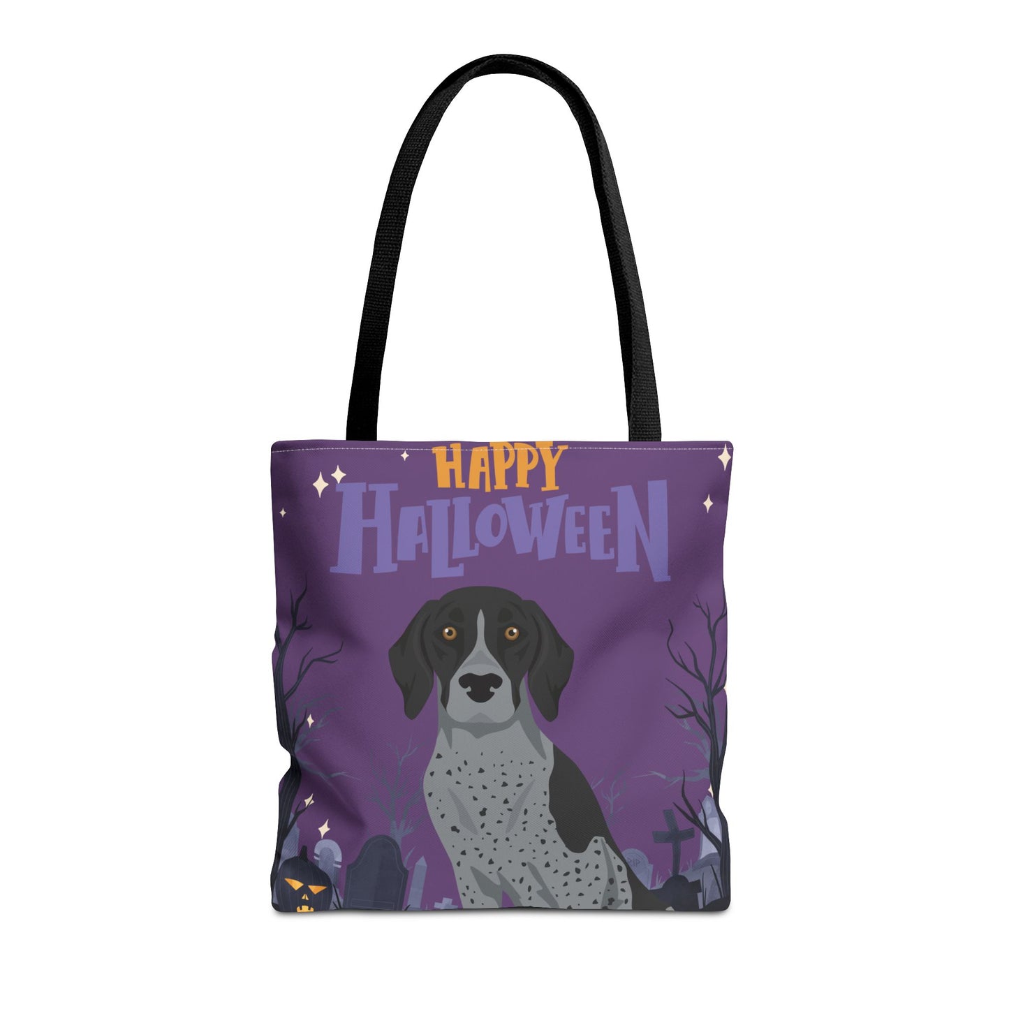 German Shorthaired Pointer Dog Happy Halloween Tote Bag 16x16