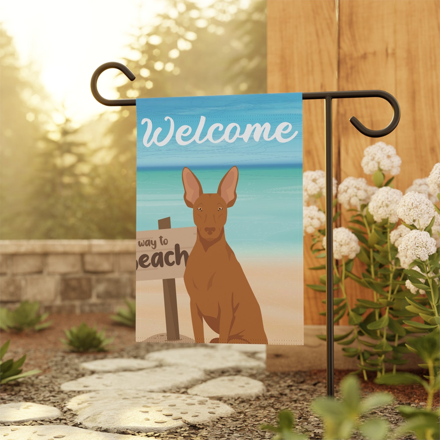 Cirneco Dell'Etna Dog Garden Flag