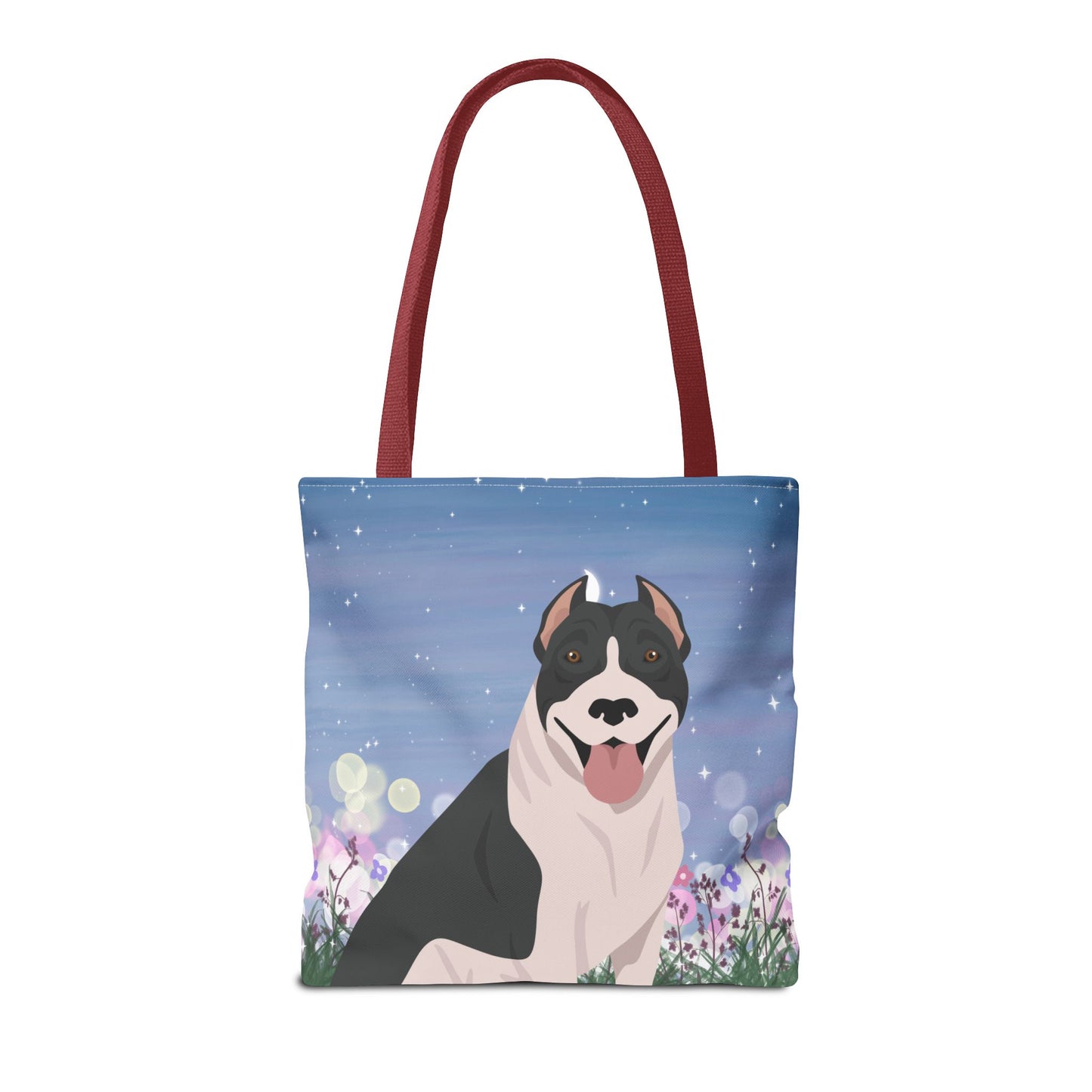 Pit Bull Dog Tote Bag 16x16