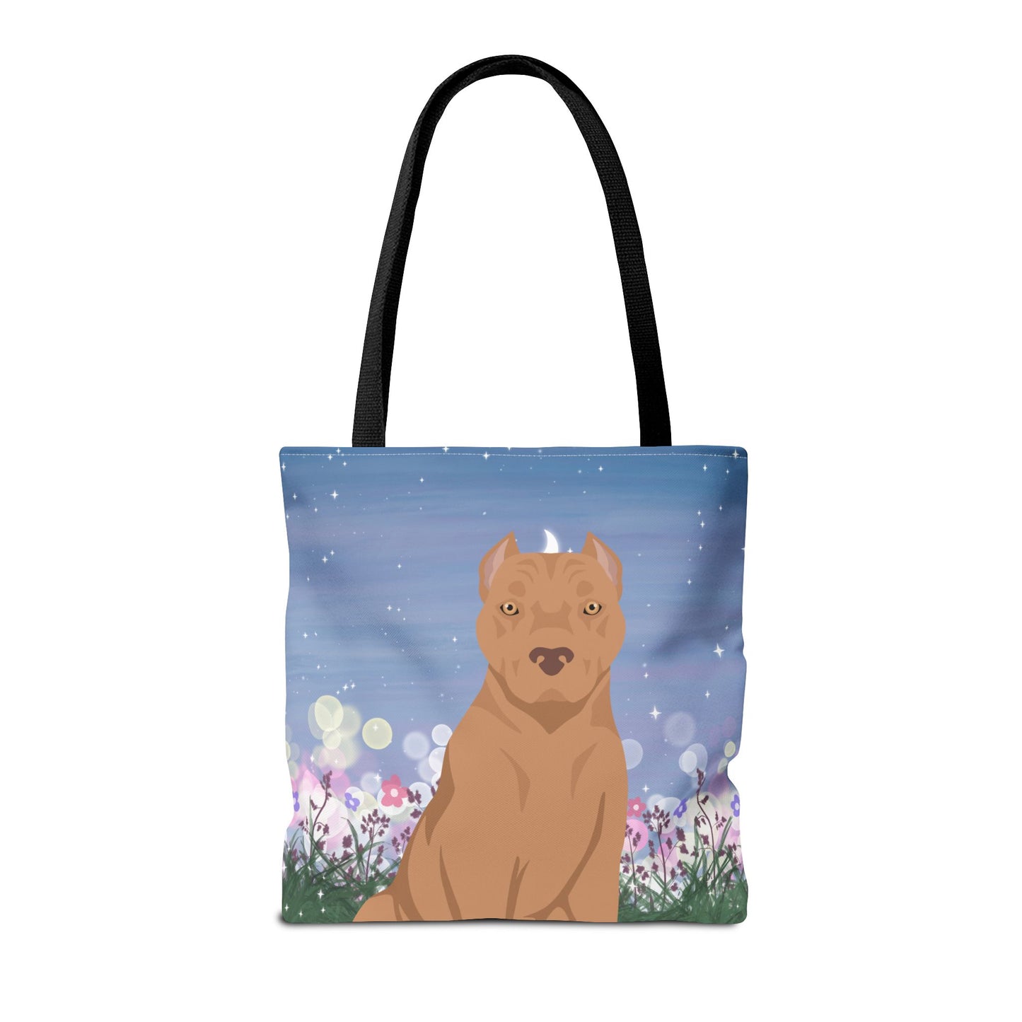 American Staffordshire Terrier Dog Tote Bag 16x16