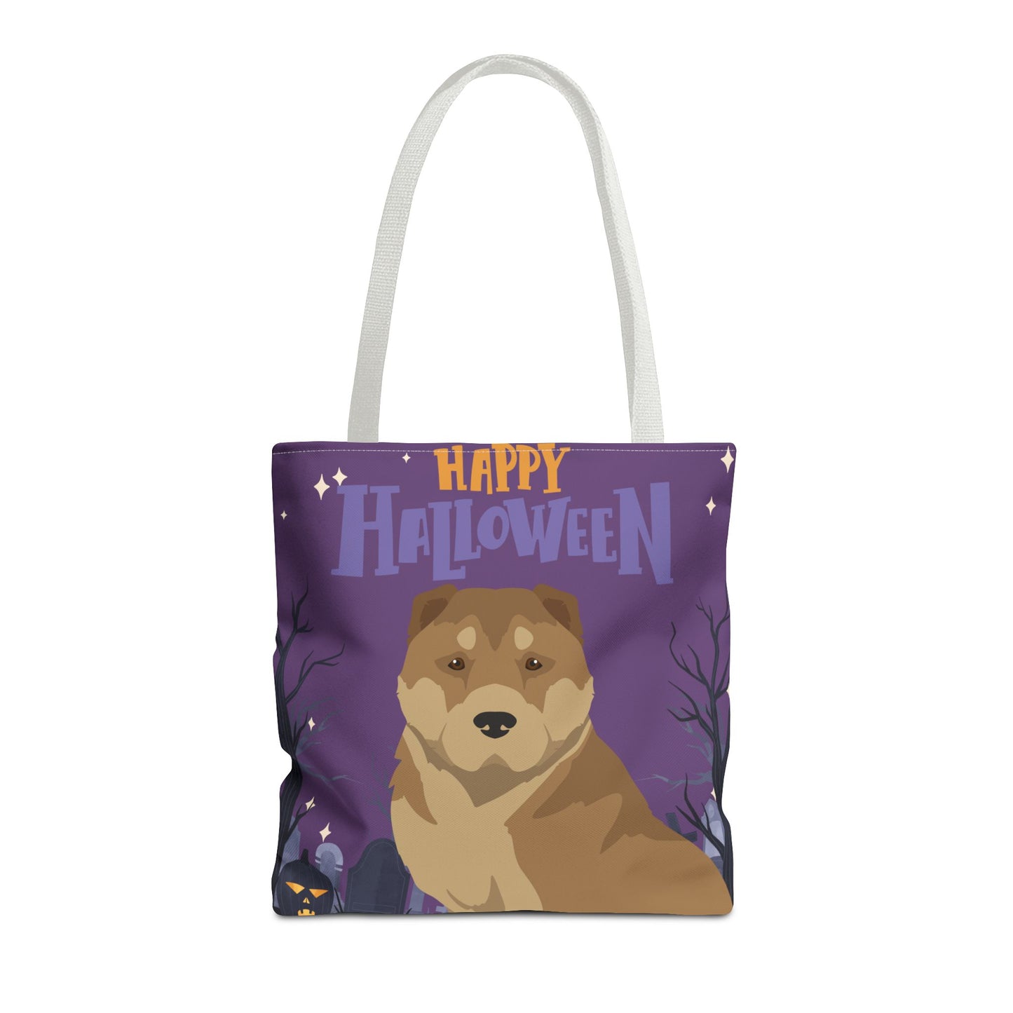 American Gampr Dog Happy Halloween Tote Bag 16x16