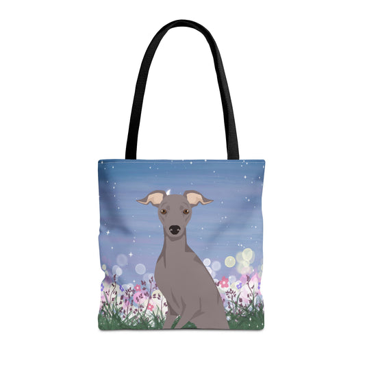 Italian Greyhound Dog Tote Bag 16x16