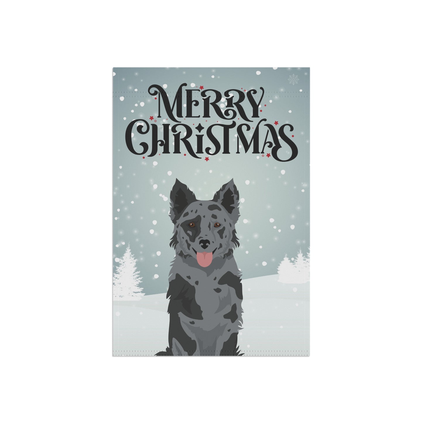 Mudi Dog Garden Flag