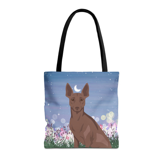 Peruvian Inca orchid Dog Tote Bag 16x16