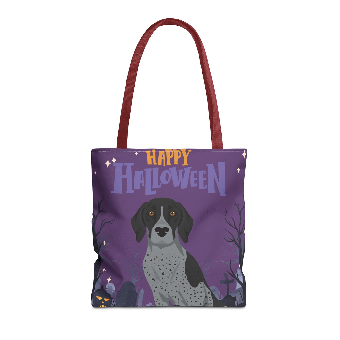 German Shorthaired Pointer Dog Happy Halloween Tote Bag 16x16