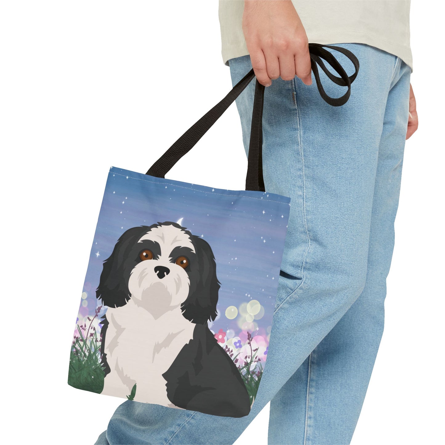 Shih Tzu Dog Tote Bag 13x13