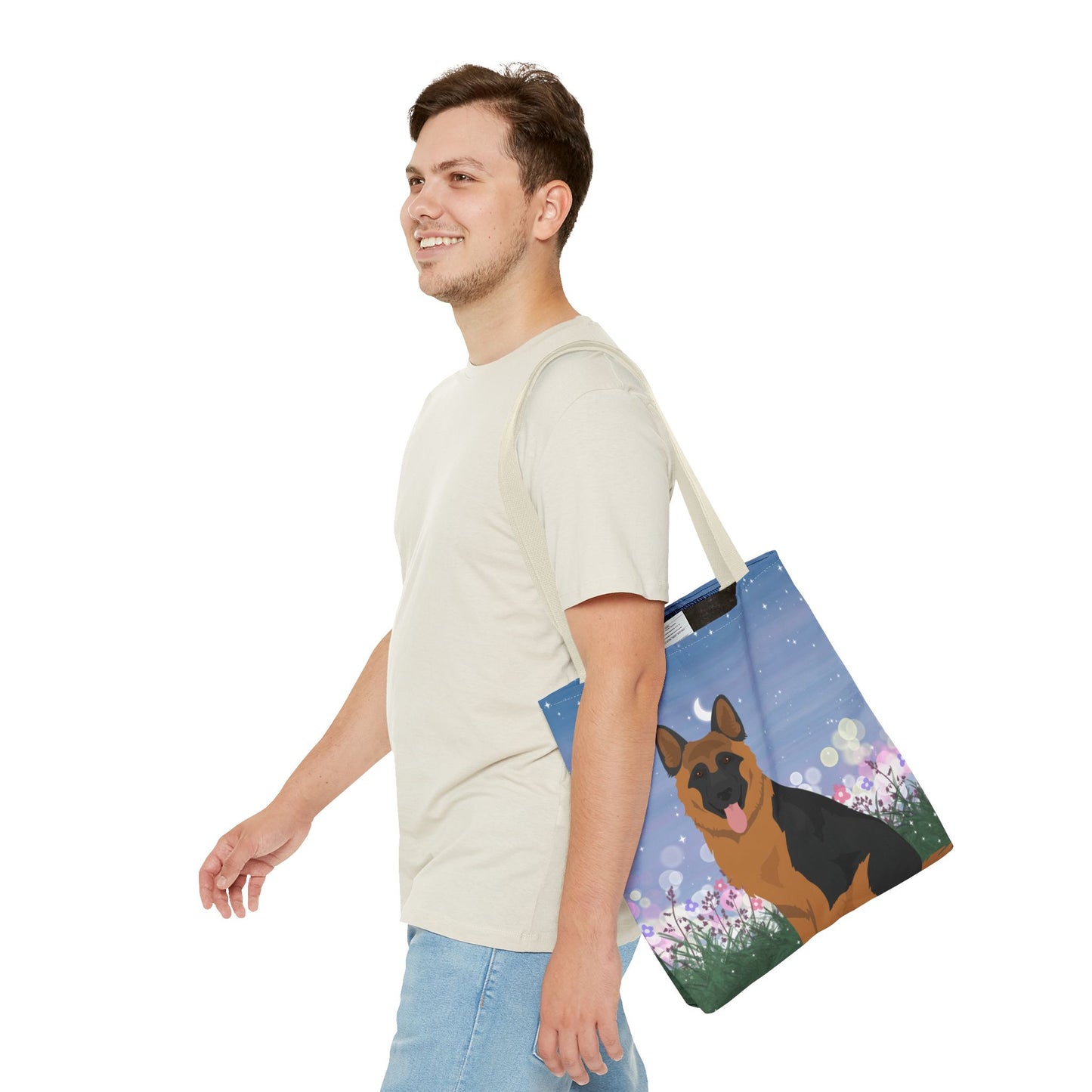 German Shepherd Dog Tote Bag 16x16