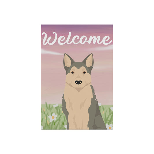 West Siberian Laika Dog Welcome Garden Flag
