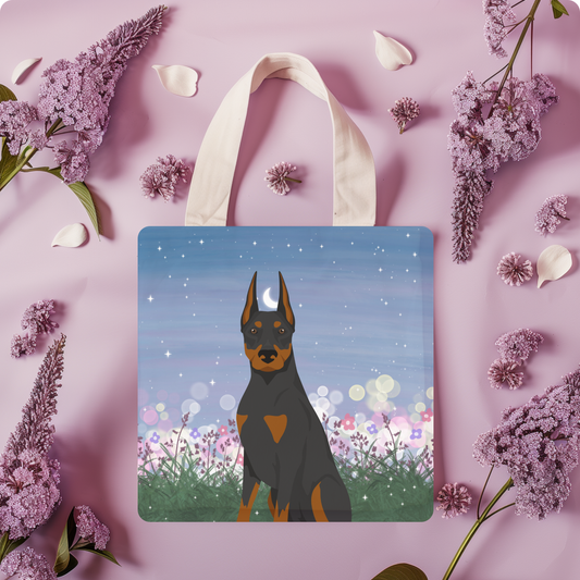 Dobermann Pinscher Dog Tote Bag 13x13
