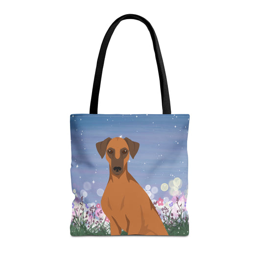 Sloughi Dog Tote Bag 16x16