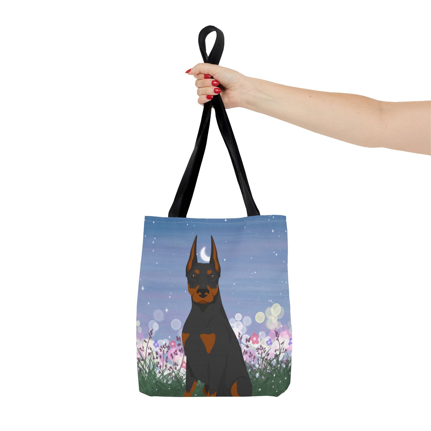 Dobermann Pinscher Dog Tote Bag 13x13