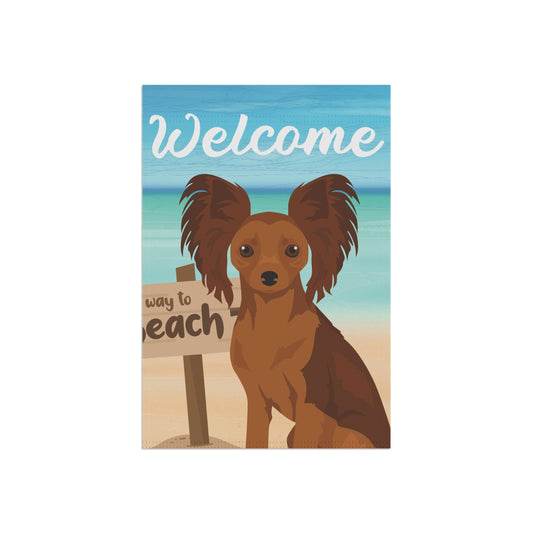 Russian Toy Terrier Dog Garden Flag