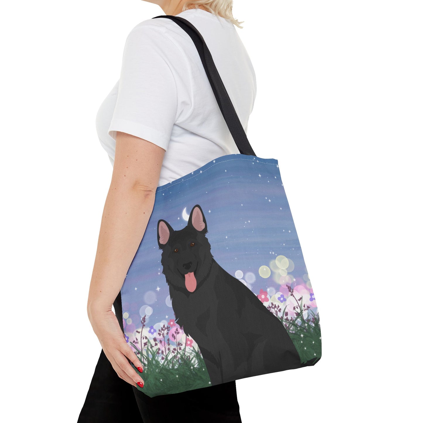 German Shepherd Dog Tote Bag 16x16