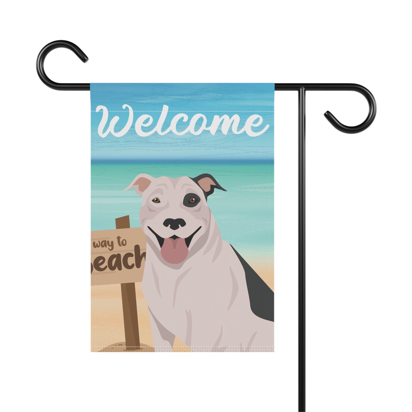 Pit Bull Dog Garden Flag