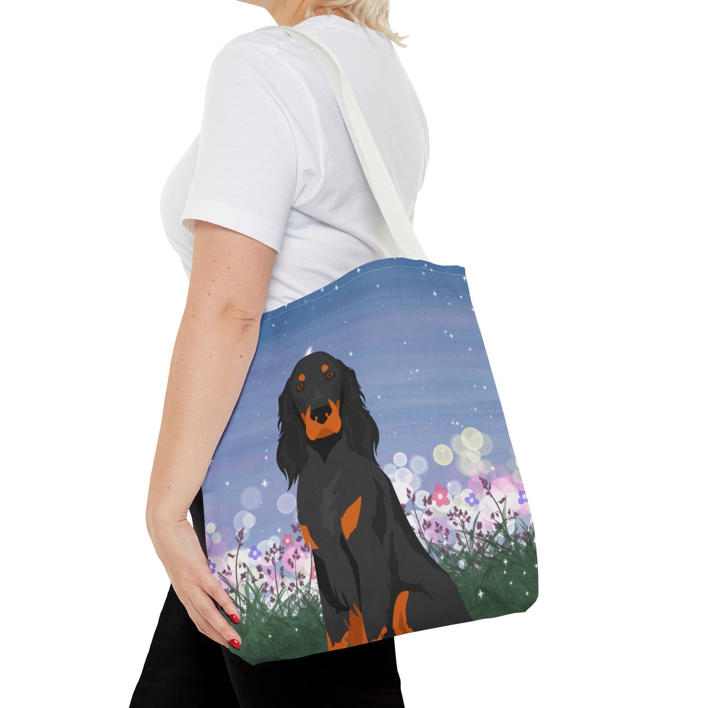 Gordon Setter Dog Tote Bag 16x16