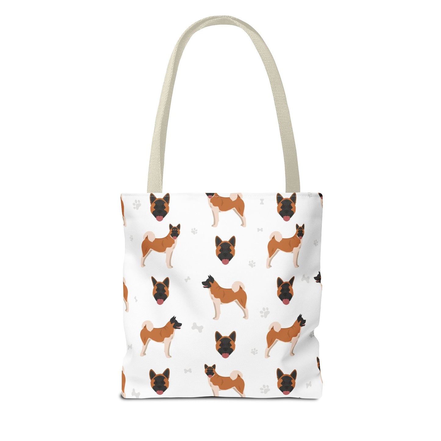 American Akita Dog Tote Bag, Akita Dog Mom Gift