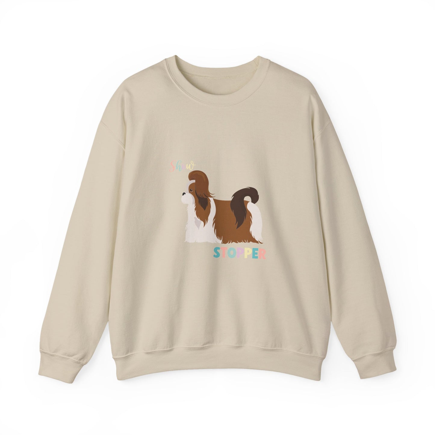 Shih Tzu Dog Unisex Heavy Blend Crewneck Sweatshirt