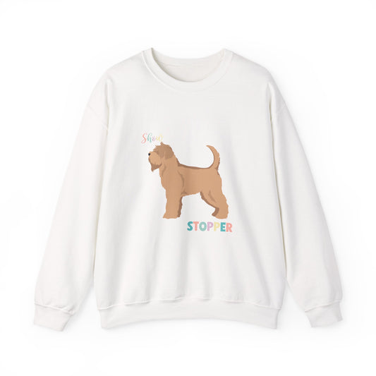 Soft Coated Wheaten Terrier Dog Unisex Heavy Blend Crewneck Sweatshirt