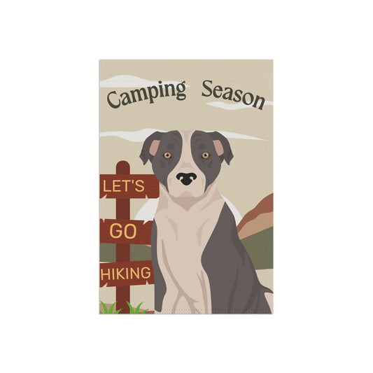 American Staffordshire Terrier Dog Camping Garden Flag