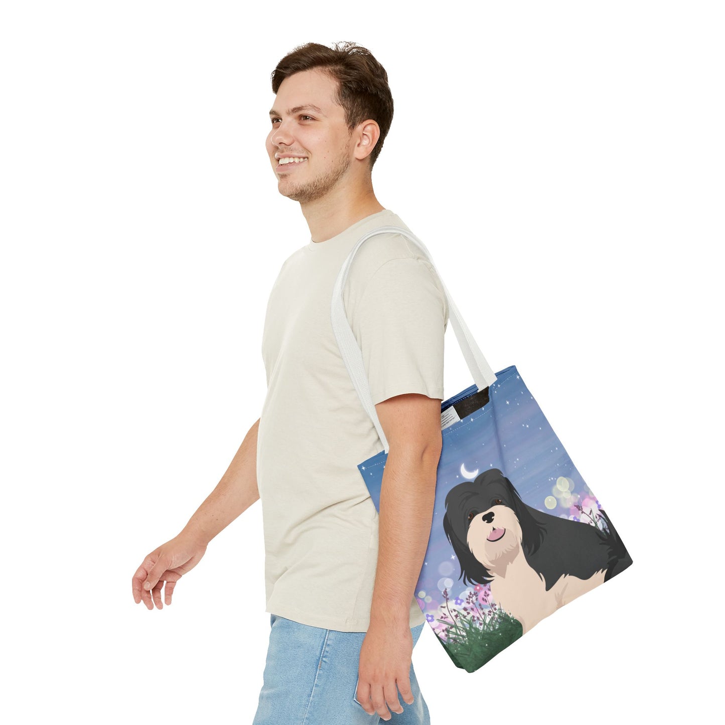 Lhasa Apso Dog Tote Bag 16x16