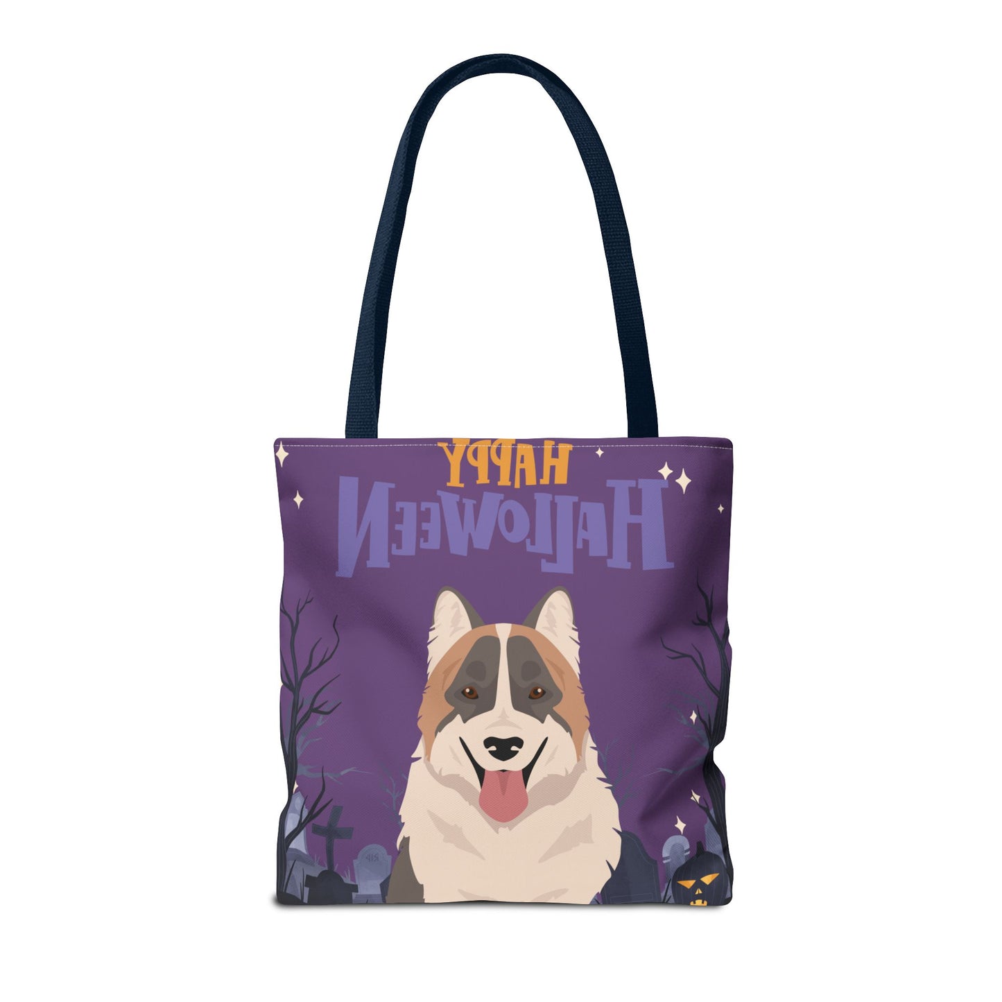 Thai Bangkaew Dog Dog Happy Halloween Tote Bag 16x16