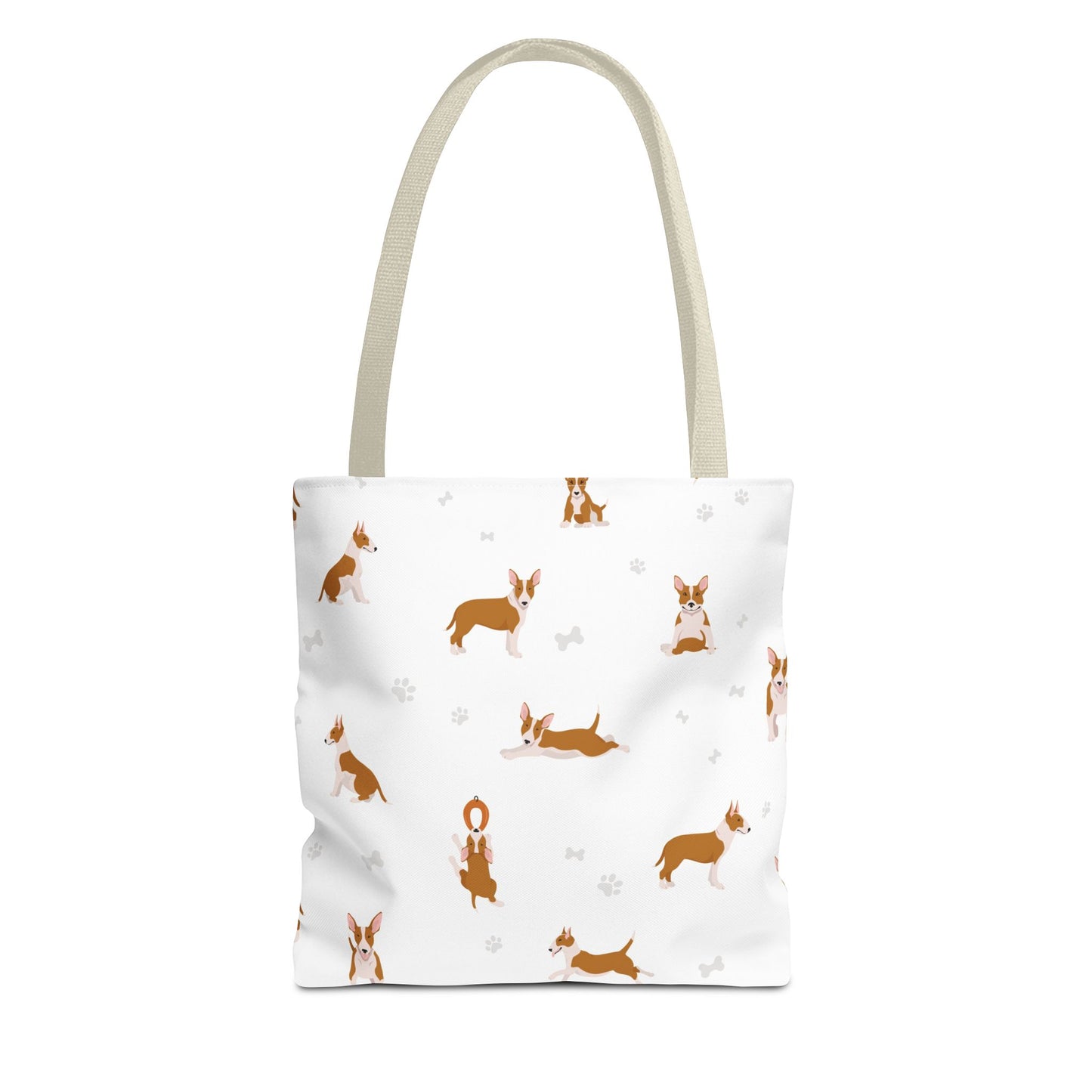 Bull Terrier Dog Tote Bag, Bull Terrier Dog Mom Gift