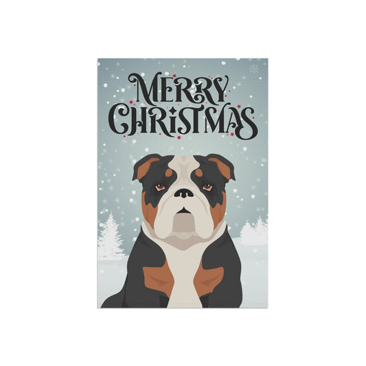 Bulldog Dog Garden Flag
