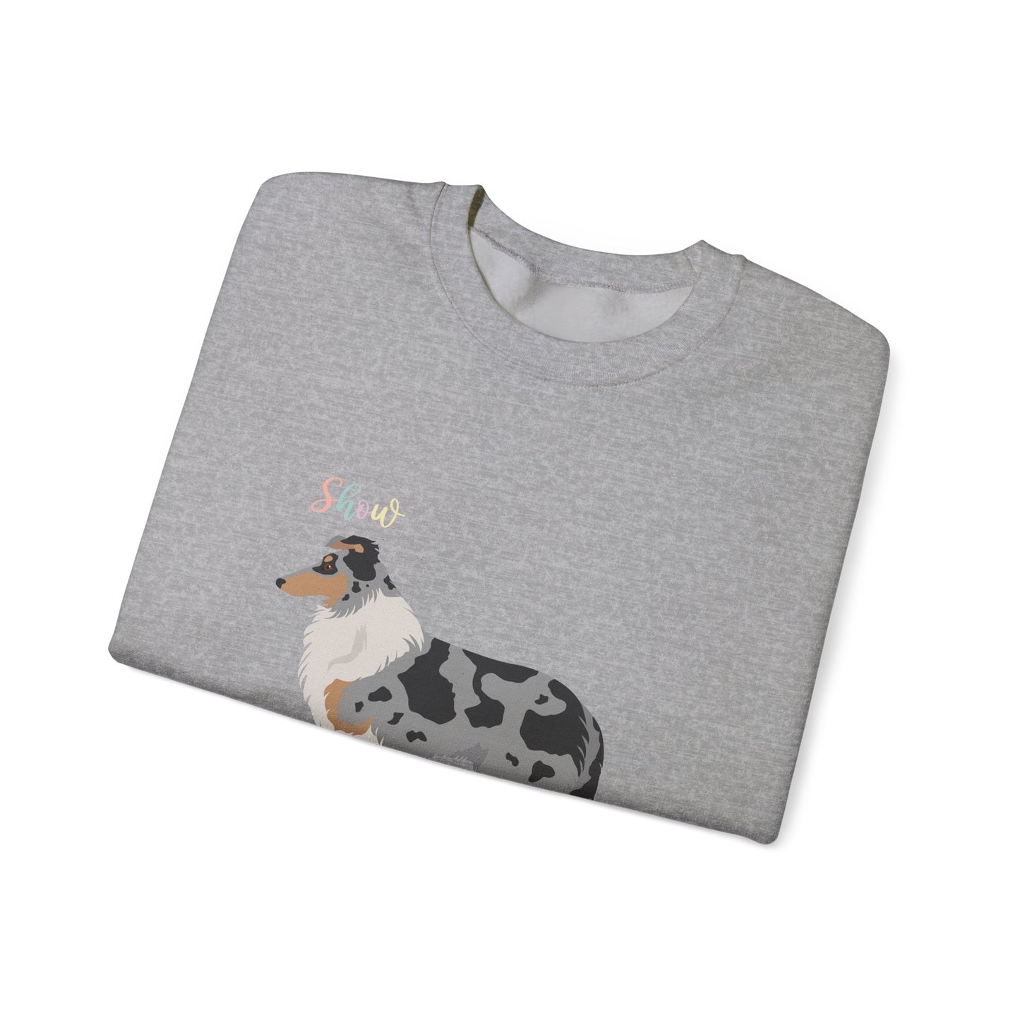 Collie Dog Unisex Heavy Blend Crewneck Sweatshirt