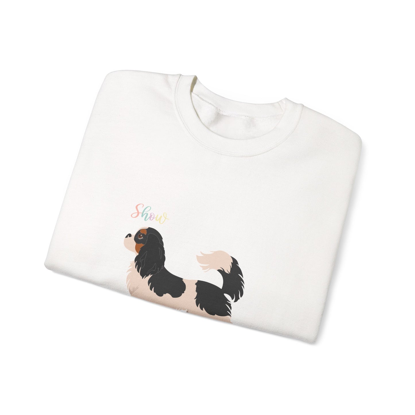 Cavalier King Charles Spaniel Dog Unisex Heavy Blend Crewneck Sweatshirt