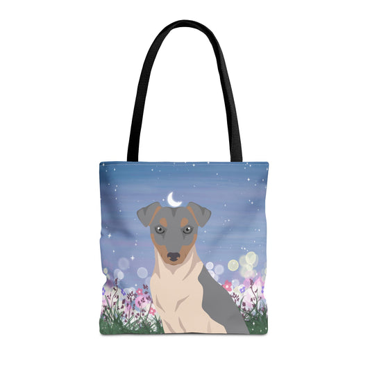 Brazilian Terrier Dog Tote Bag 16x16