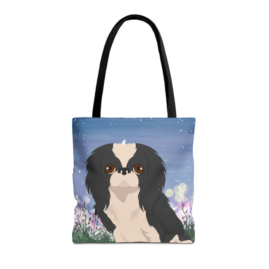 Japanese Chin Dog Tote Bag 16x16