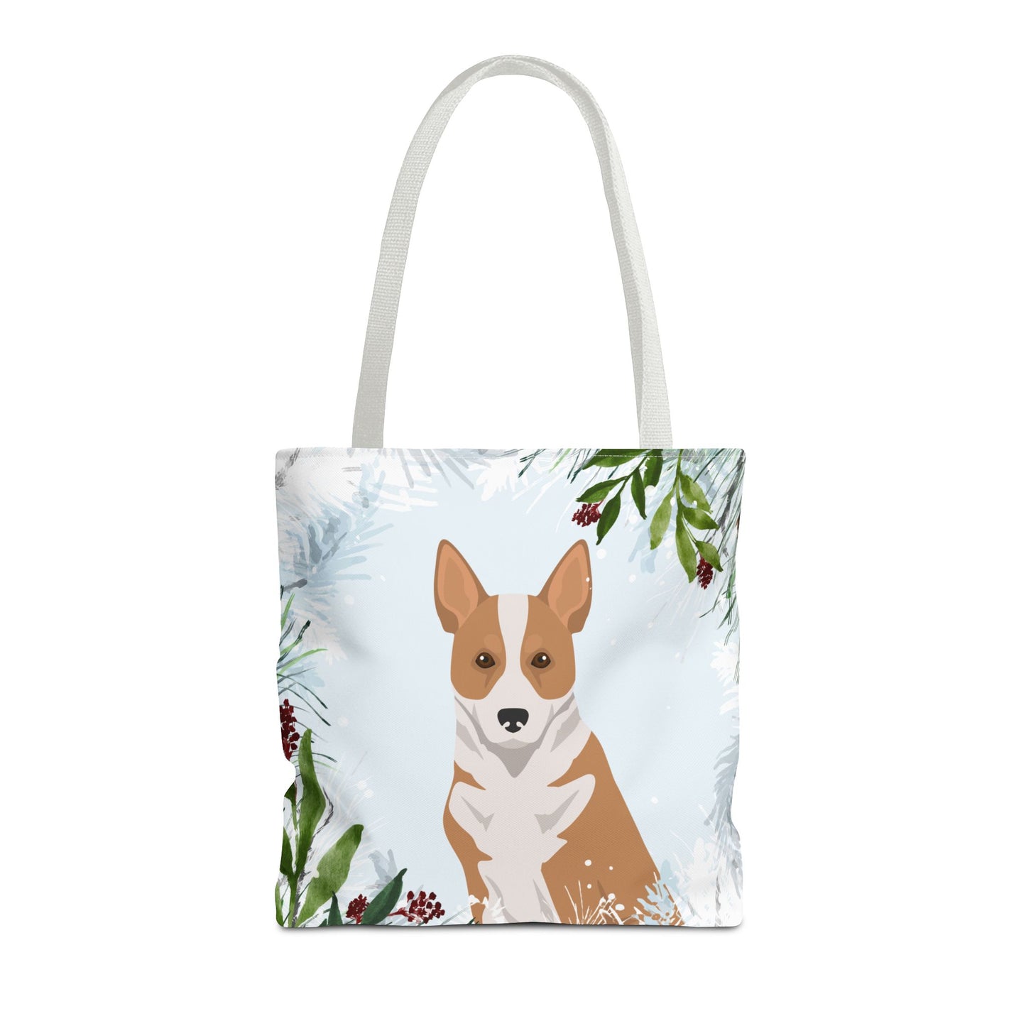 Canaan Dog Dog Christmas Holiday Tote Bag 16x16