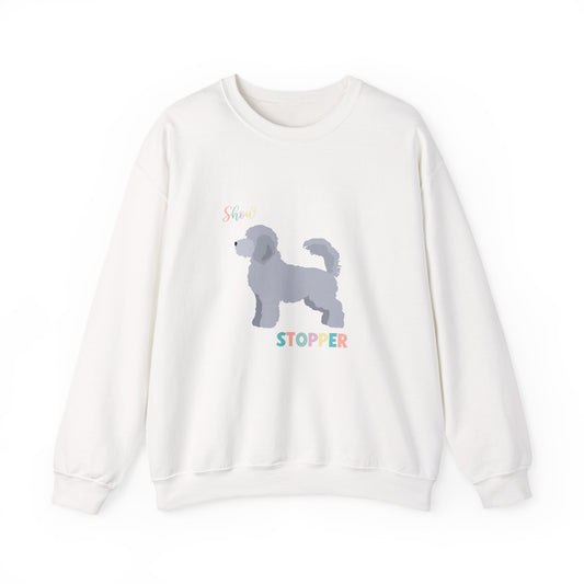 Poodle Dog Unisex Heavy Blend Crewneck Sweatshirt