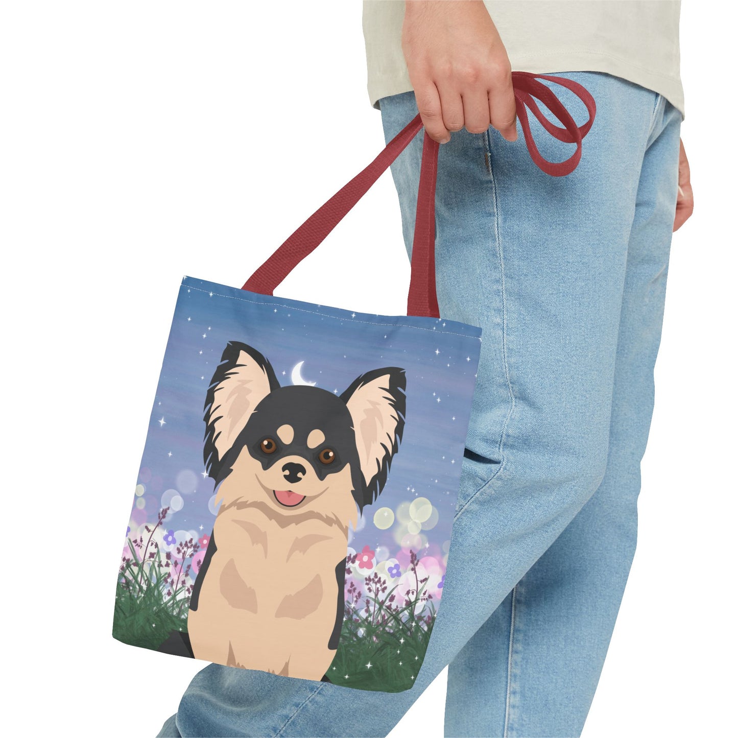 Chihuahua Dog Tote Bag 13x13