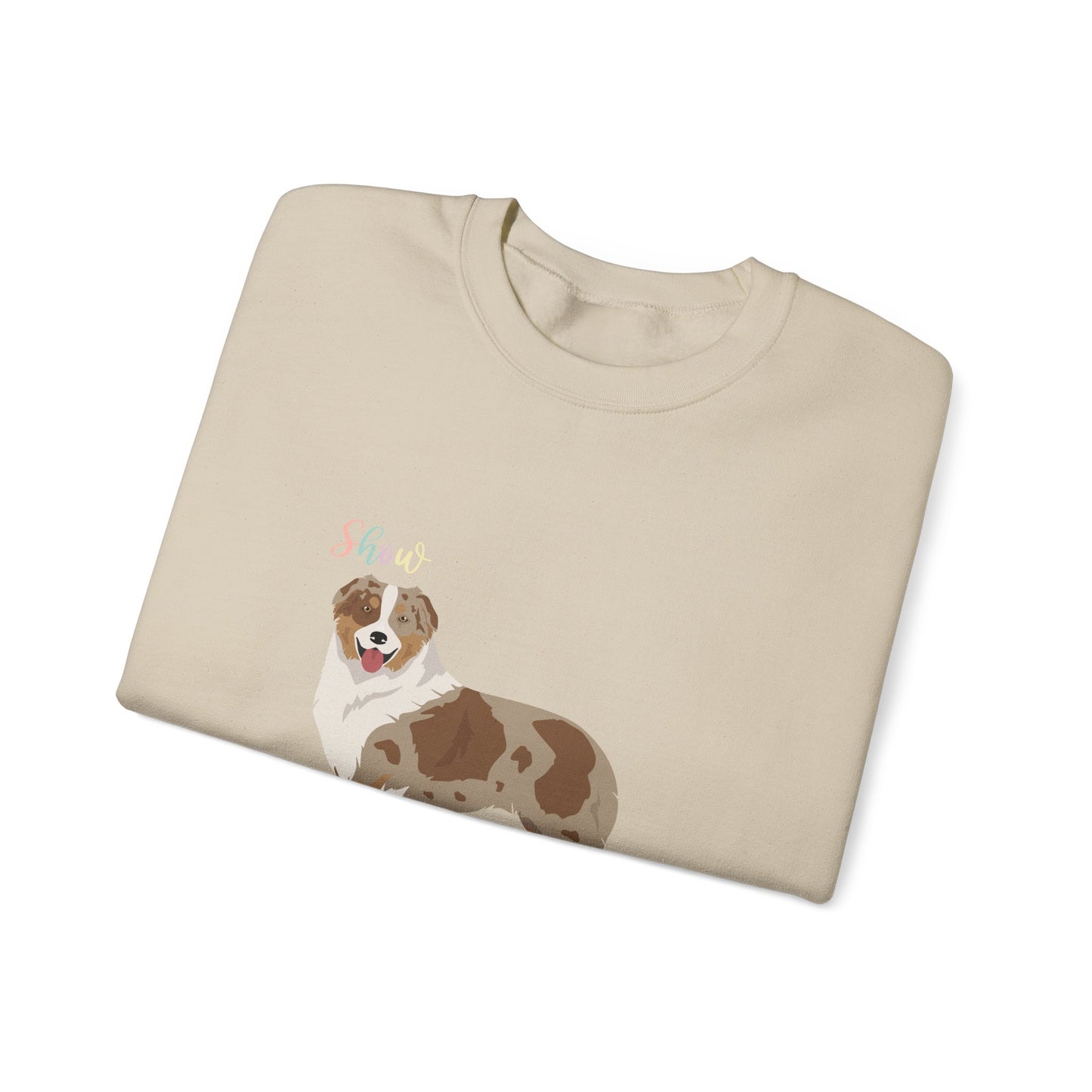 Australian Shepherd Dog Unisex Heavy Blend Crewneck Sweatshirt