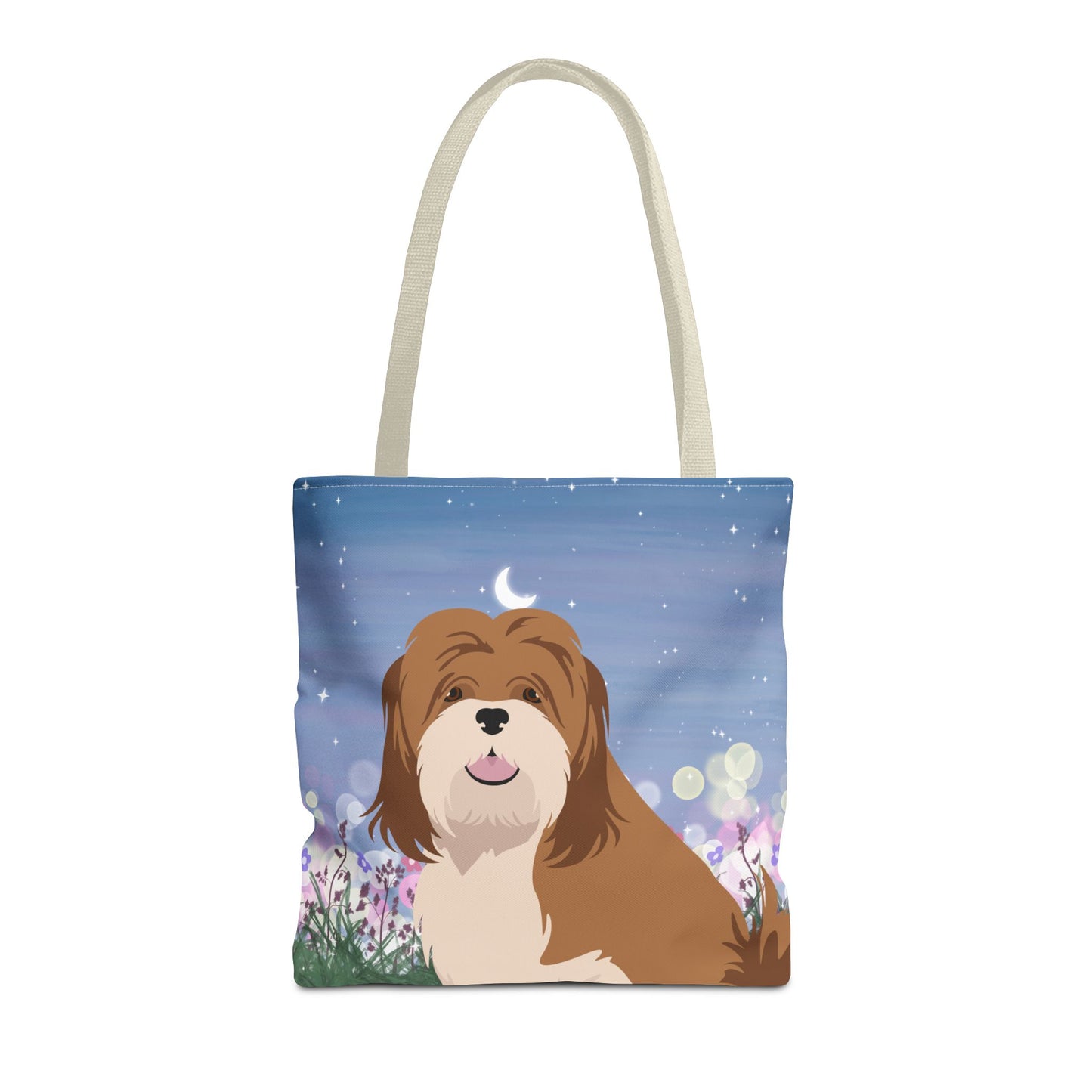 Lhasa Apso Dog Tote Bag 16x16